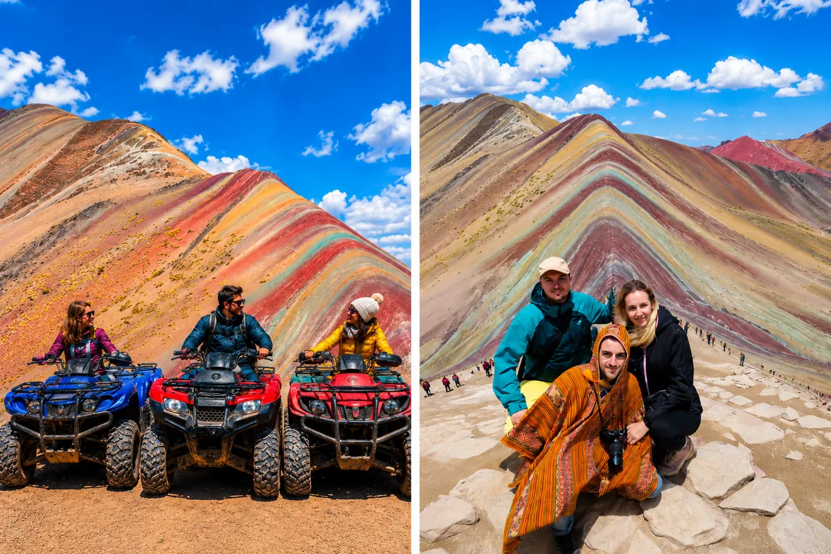 Cusco : Tour en Cuatrimotos a Montaña de colores Vinicunca